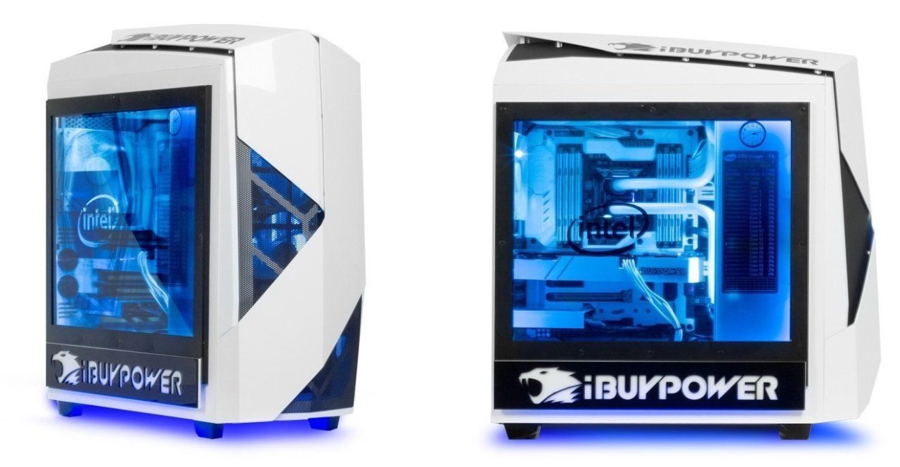 Project Snowblind : un PC gamer avec une fenêtre latérale en cristaux liquides #4
