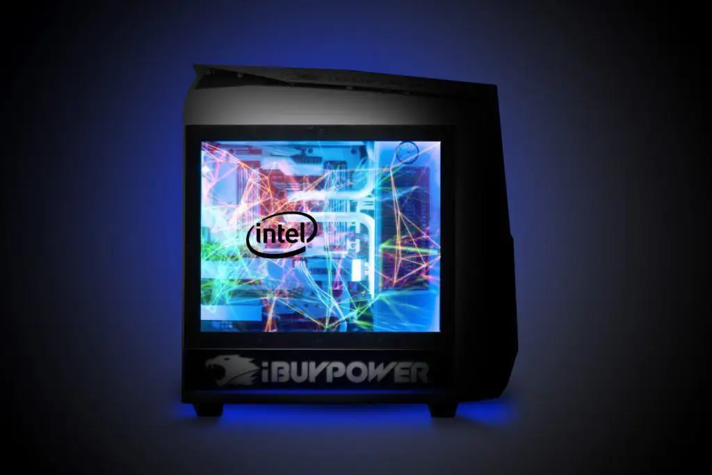 Project Snowblind : un PC gamer avec une fenêtre latérale en cristaux liquides