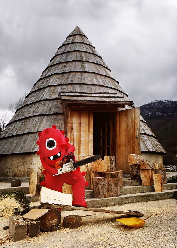 Les photos de vacances de Monstro le gros monstre rouge gentil #14
