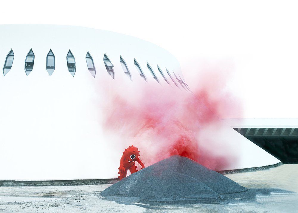 Les photos de vacances de Monstro le gros monstre rouge gentil #24