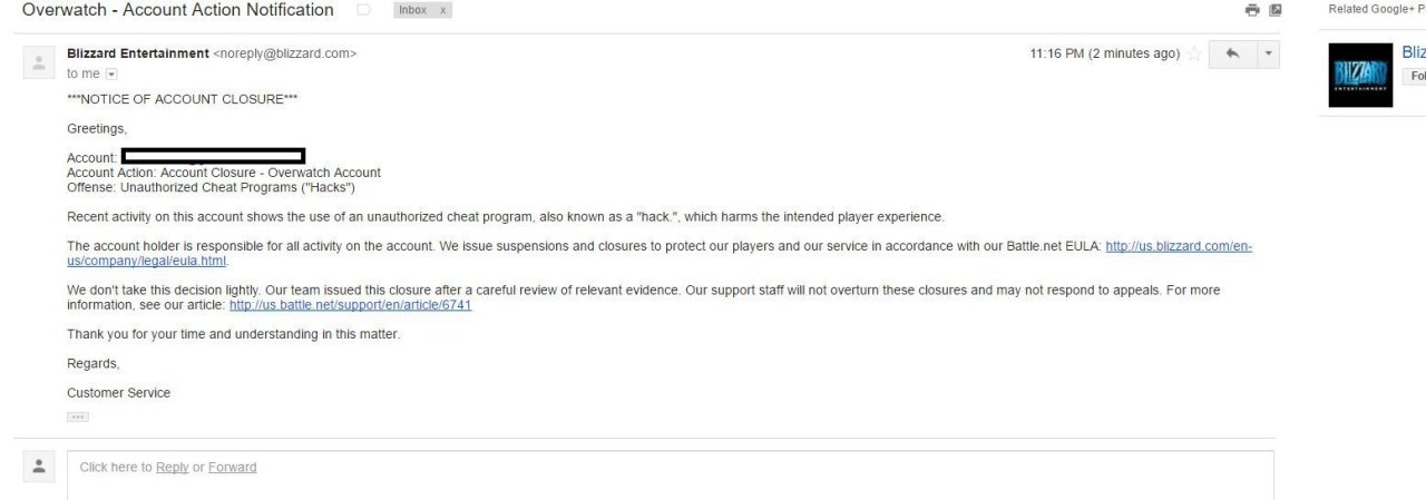 Overwatch : les premiers bans commencent #2