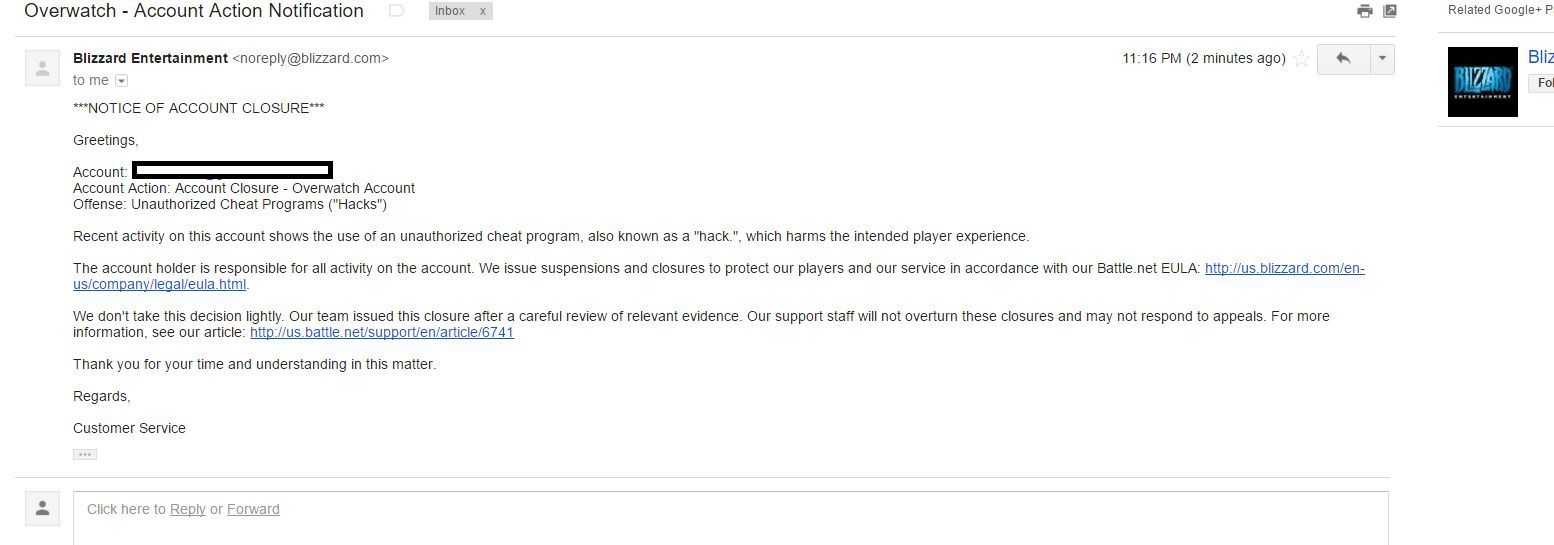 Overwatch : les premiers bans commencent #3