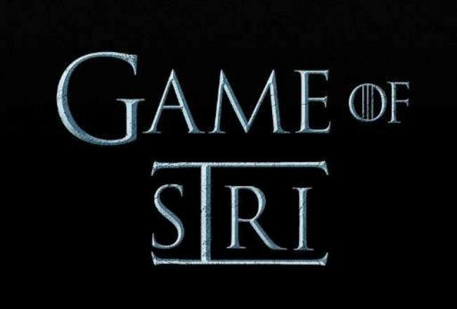 Siri aussi est fan de Game Of Thrones