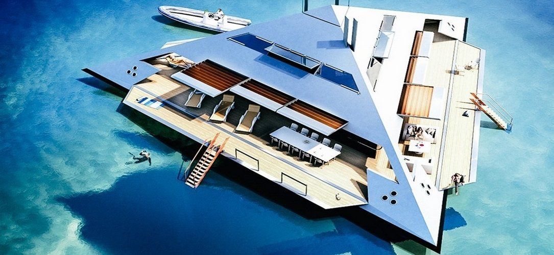 Tetrahedron, un yacht pyramide sorti de Stargate
