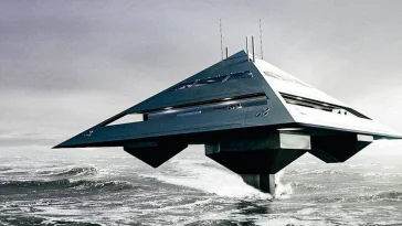 Tetrahedron, un yacht pyramide sorti de Stargate