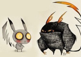 pokemon révisité par Tim Burton