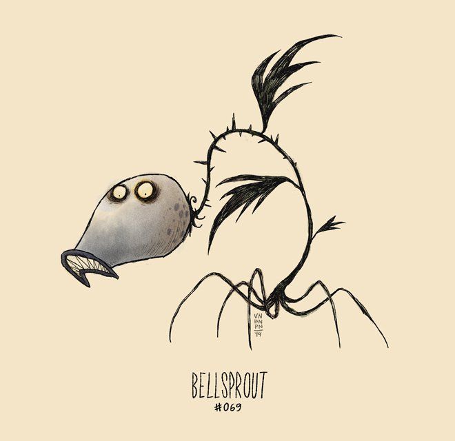 Et si Tim Burton avait dessiné les Pokémon ? #9