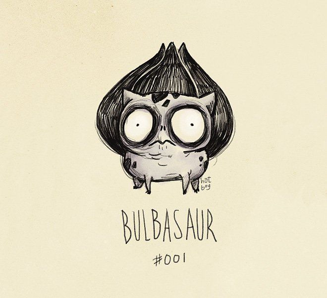 Et si Tim Burton avait dessiné les Pokémon ? #7