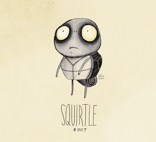 Et si Tim Burton avait dessiné les Pokémon ? #6