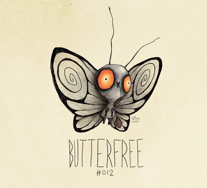 Et si Tim Burton avait dessiné les Pokémon ? #4