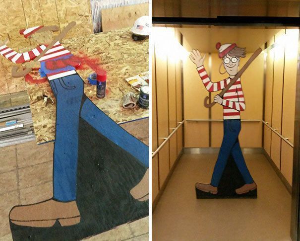Il recrée Où est Charlie en décor réel pour les enfants d’un hôpital #3