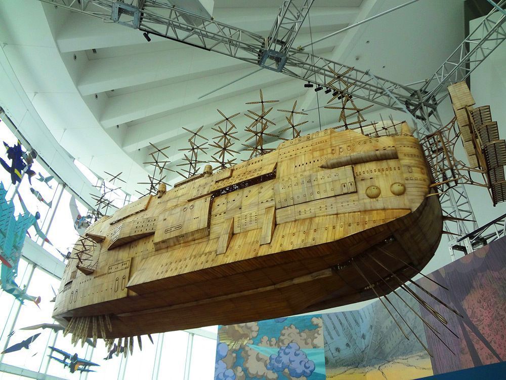 Le Château dans le Ciel : une incroyable maquette célèbre les 30 ans du studio Ghibli #7