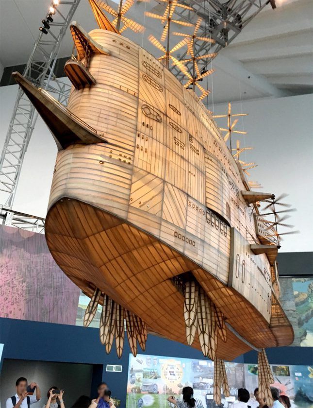 Le Château dans le Ciel : une incroyable maquette célèbre les 30 ans du studio Ghibli #6