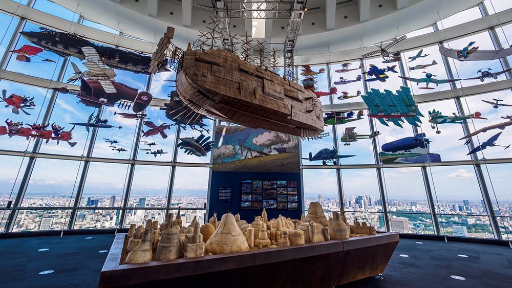 Le Château dans le Ciel : une incroyable maquette célèbre les 30 ans du studio Ghibli #4
