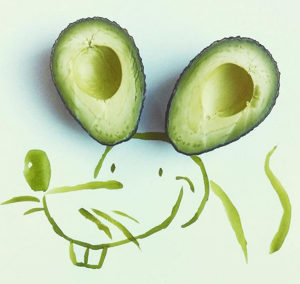 Cet artiste dessine avec des aliments #15