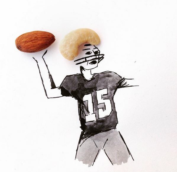 Cet artiste dessine avec des aliments #11