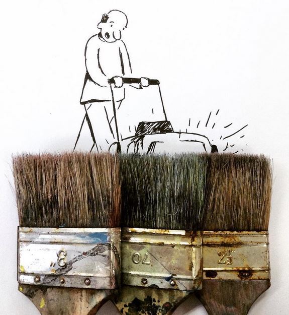 Cet artiste dessine avec des aliments #8