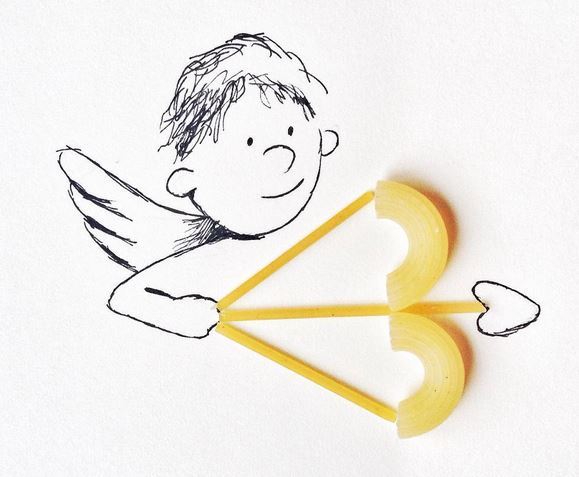 Cet artiste dessine avec des aliments #3