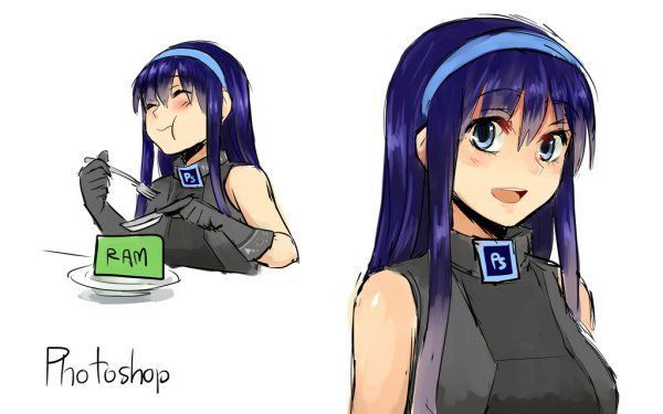 Quand les logiciels deviennent des personnages de manga