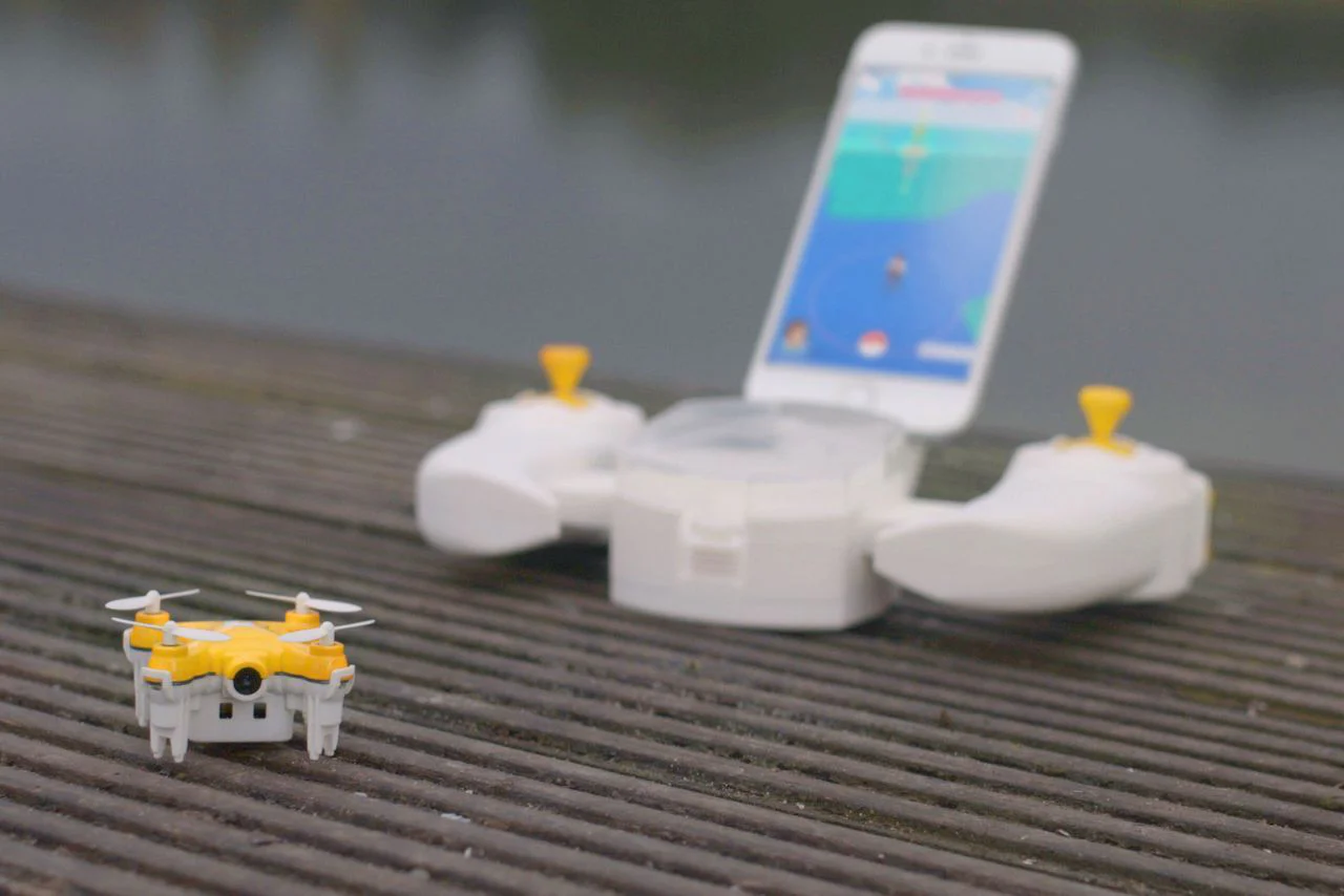 Pokédrone : un drone pour jouer à Pokémon GO