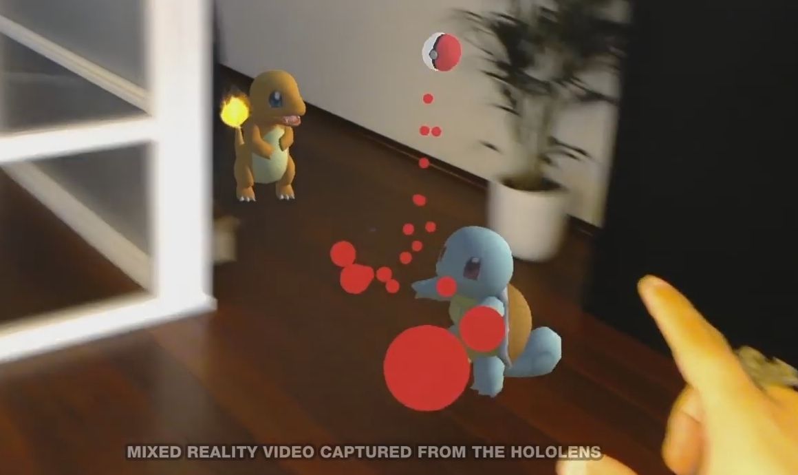 Une démonstration impressionnante de Pokémon GO sur Hololens #8