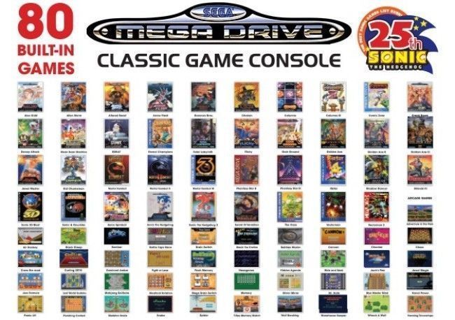 SEGA lance une mini Mega Drive et une Mega Drive portable #4
