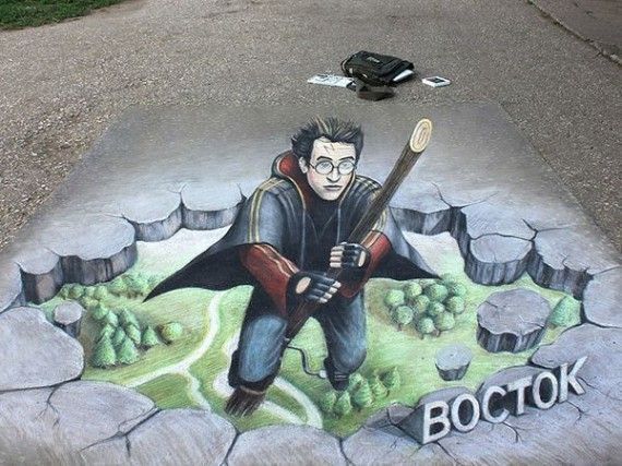 Ces trompe l’oeil geek vous donneront le vertige #3