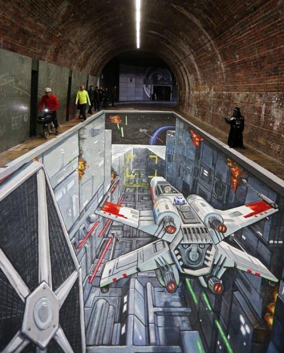 Ces trompe l’oeil geek vous donneront le vertige #9