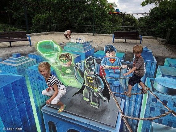 Ces trompe l’oeil geek vous donneront le vertige #12
