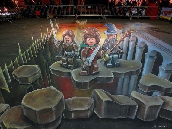 Ces trompe l’oeil geek vous donneront le vertige #8