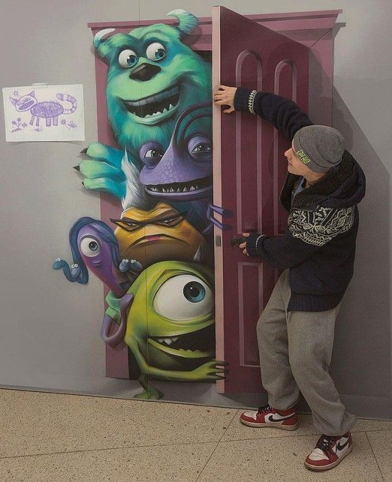 Ces trompe l’oeil geek vous donneront le vertige #6