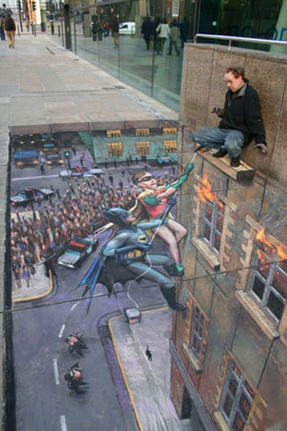 Ces trompe l’oeil geek vous donneront le vertige #14