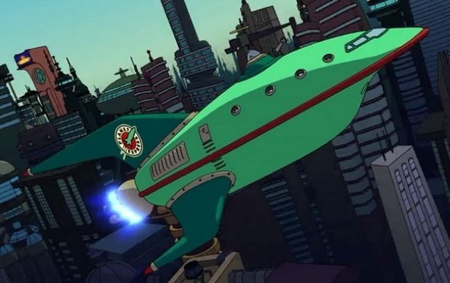 LEGO : une réplique du vaisseau de Futurama d’un mètre de long