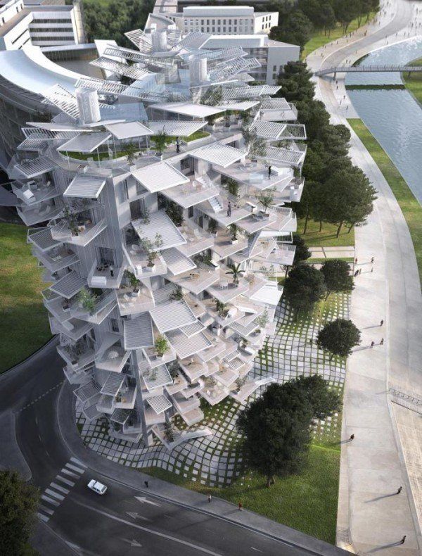 Découvrez l’Arbre Blanc, le projet architectural fou de Montpellier #4