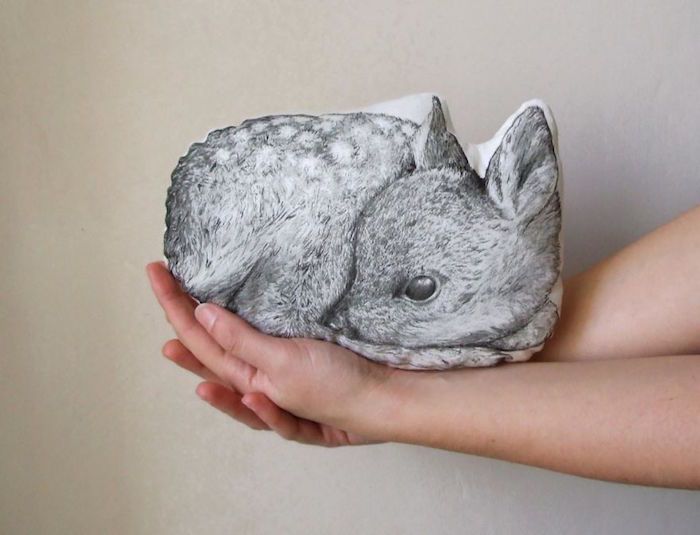 Cette artiste imagine des coussins en forme d’animaux ultra-réalistes #7