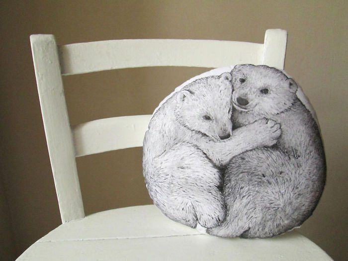 Cette artiste imagine des coussins en forme d’animaux ultra-réalistes #11