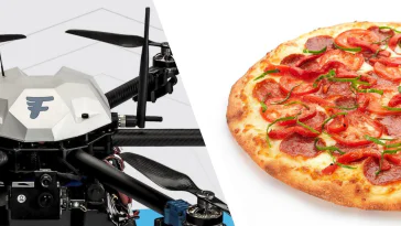 Dominos livre maintenant ses pizzas par drone