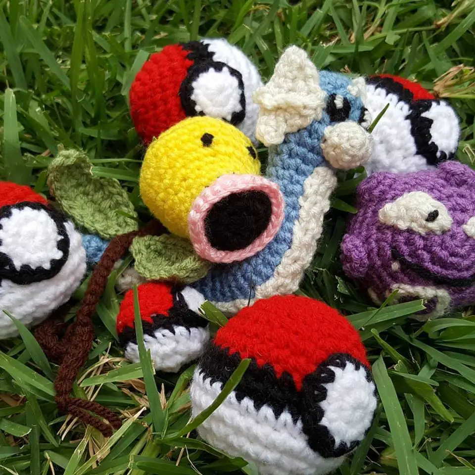 Pokémon GO : Elle tricote des Pokémons en laine qu’elle cache près de Pokéstops #4