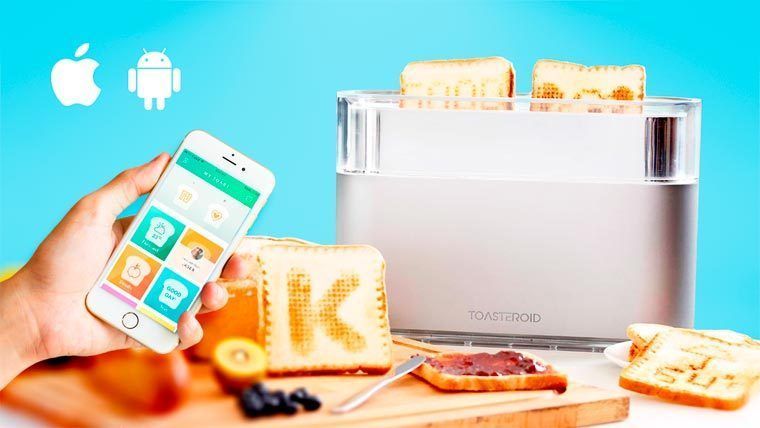 Toasteroid : ce grille-pain connecté personnalise vos biscottes #3