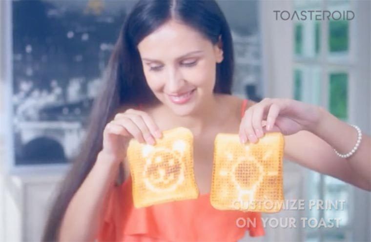 Toasteroid : ce grille-pain connecté personnalise vos biscottes