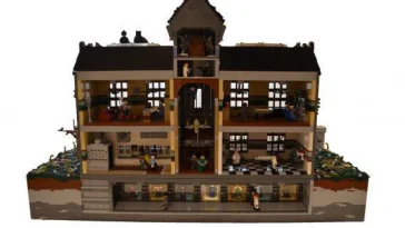 LEGO Batman : un fan crée l’Asile d’Arkham en 18000 briques