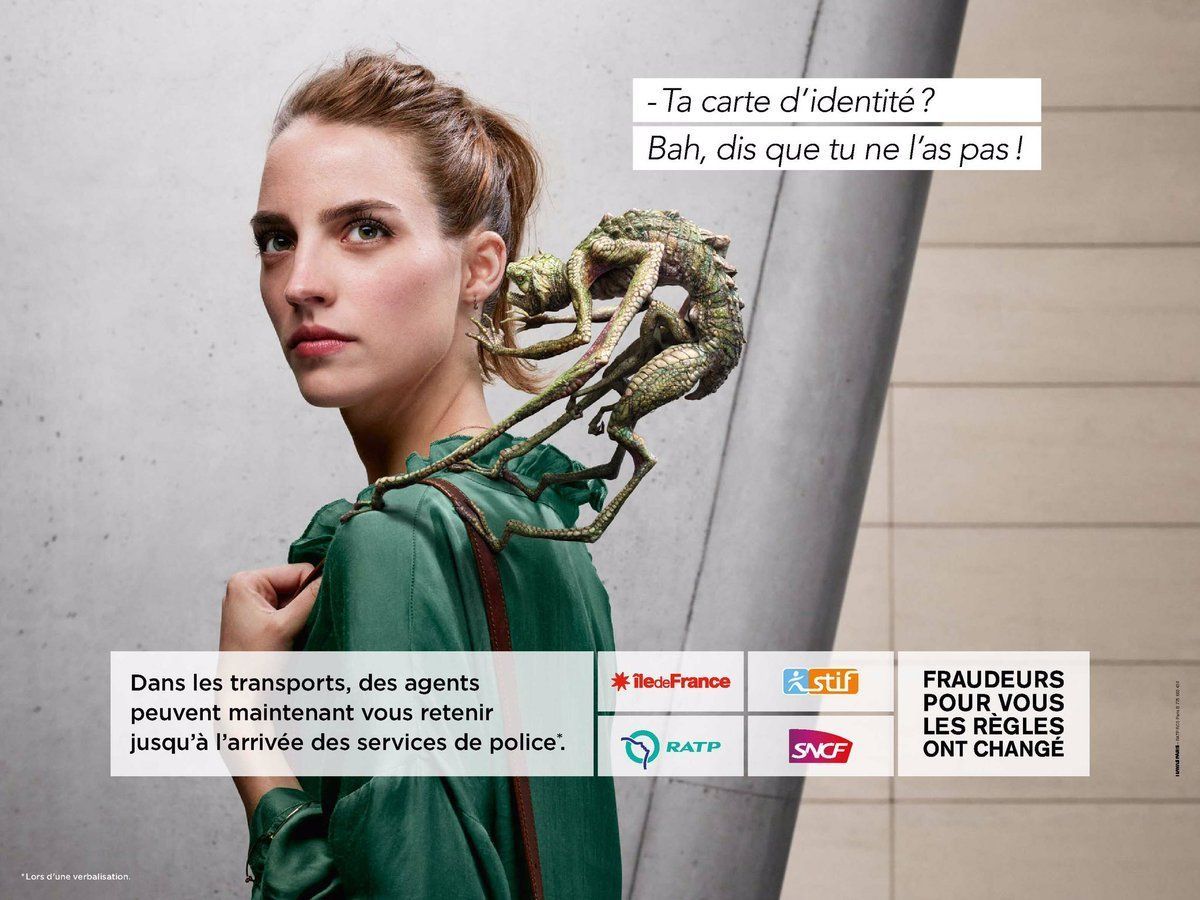 La campagne anti-fraude de la RATP ridiculisée sur les réseaux sociaux #2