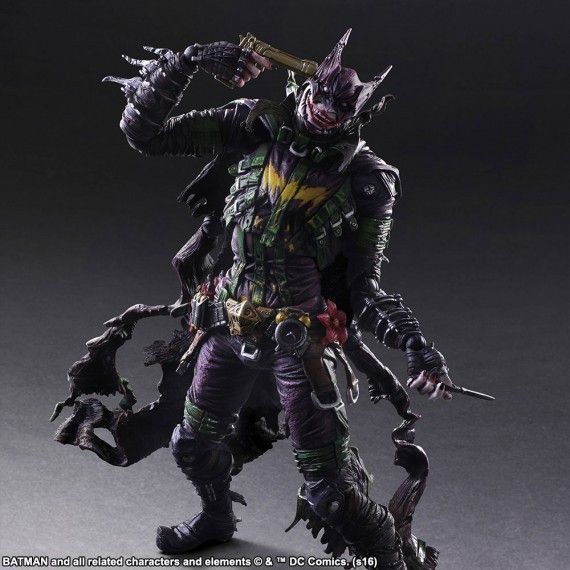 Cette figurine du Joker déguisé en Batman est une merveille