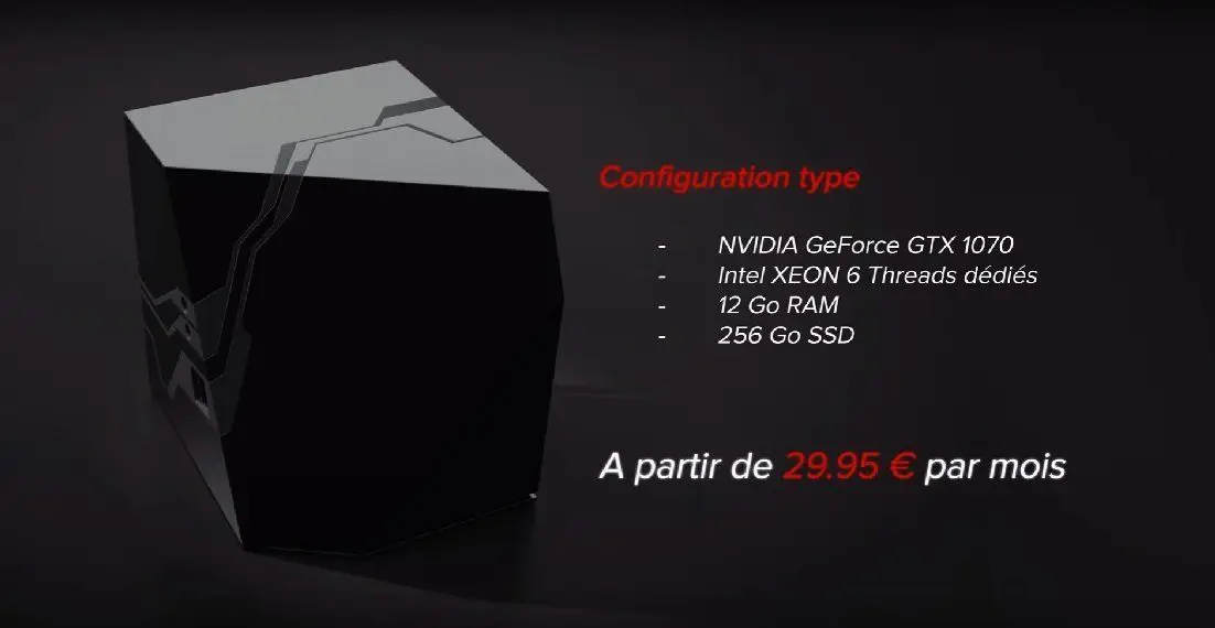 Blade Shadow Computer Shadow : un PC gaming ultra-puissant pour seulement 30€ / mois