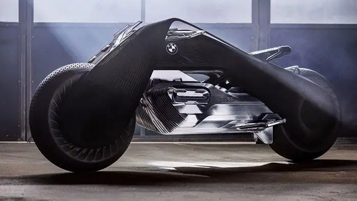 BMW imagine une moto qui se conduit sans casque #5
