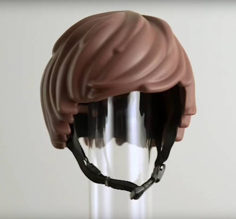 Faites du vélo avec un casque Playmobil
