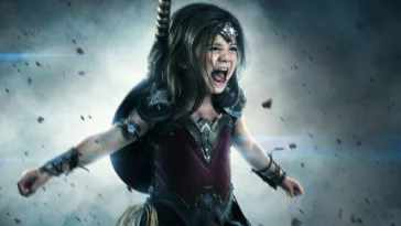 Halloween : un papa geek transforme sa fille en Wonder Woman
