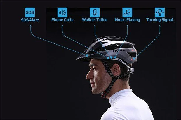 LIVALL imagine un casque de vélo intelligent