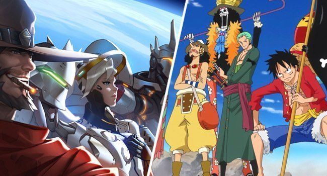 Ces superbes fanarts melangent One Piece et Overwatch