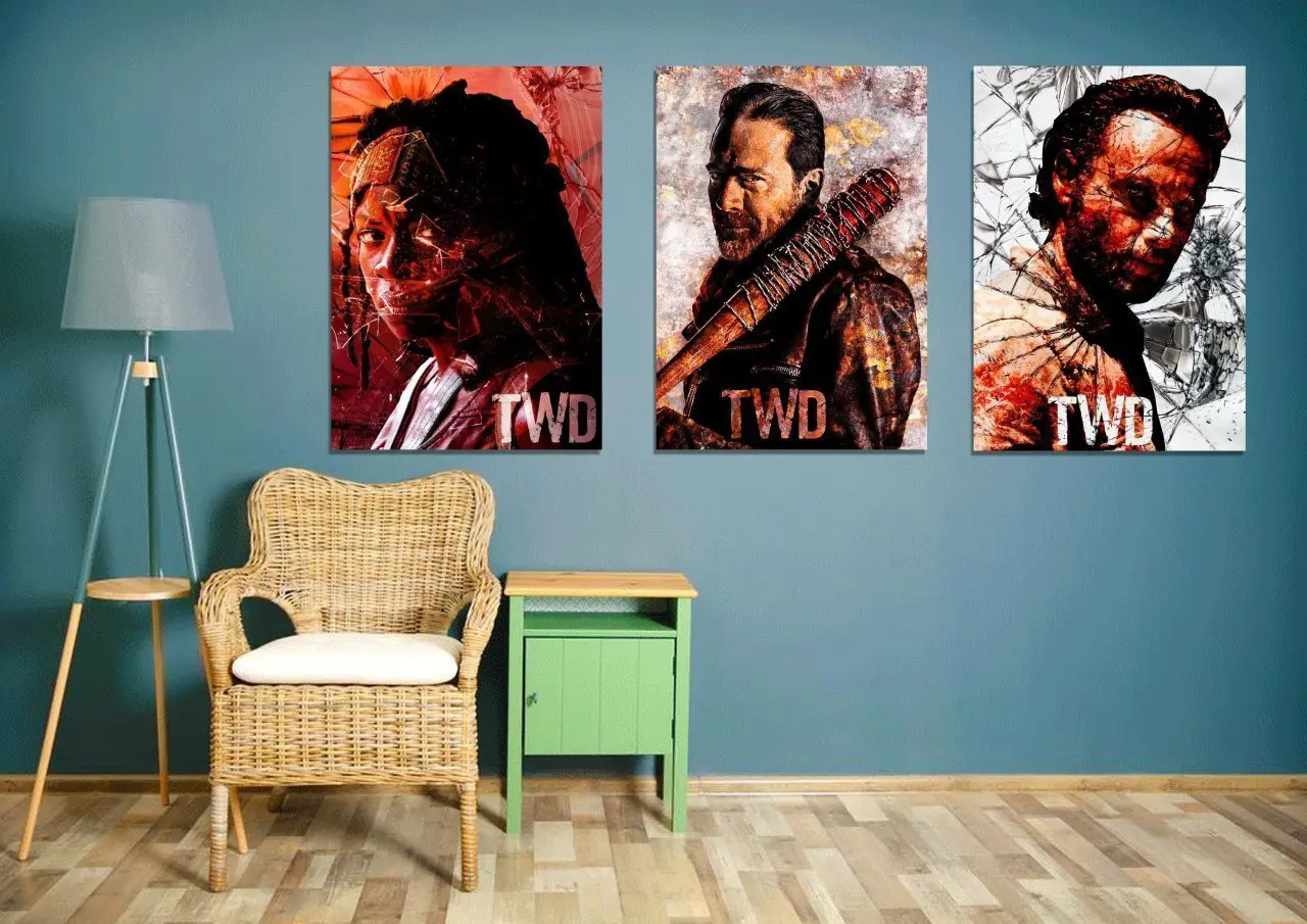 Une collection d'affiches Walking Dead qui déchire